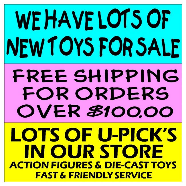 Buy new toys for sale, free shipping for orders over $100.00, U-pick Listings