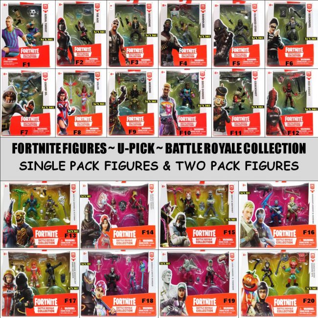 FORTNITE Battle Royale Collection U-Pick 20 Different Action Figures & Accessories