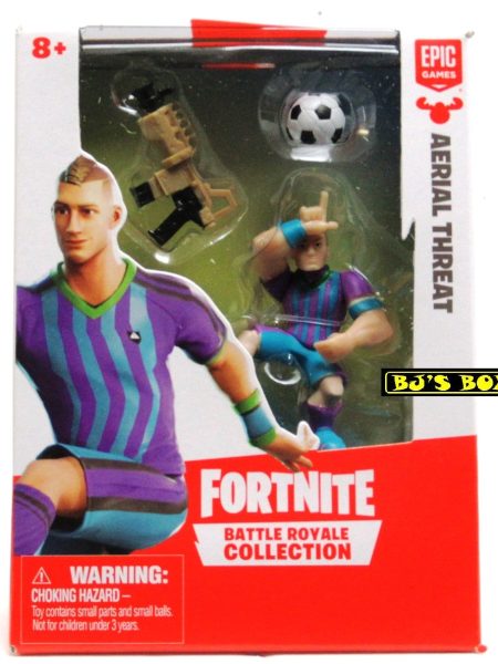 FORTNITE Battle Royale Collection AERIAL THREAT Soccer Player Figure & Accessories #029 New